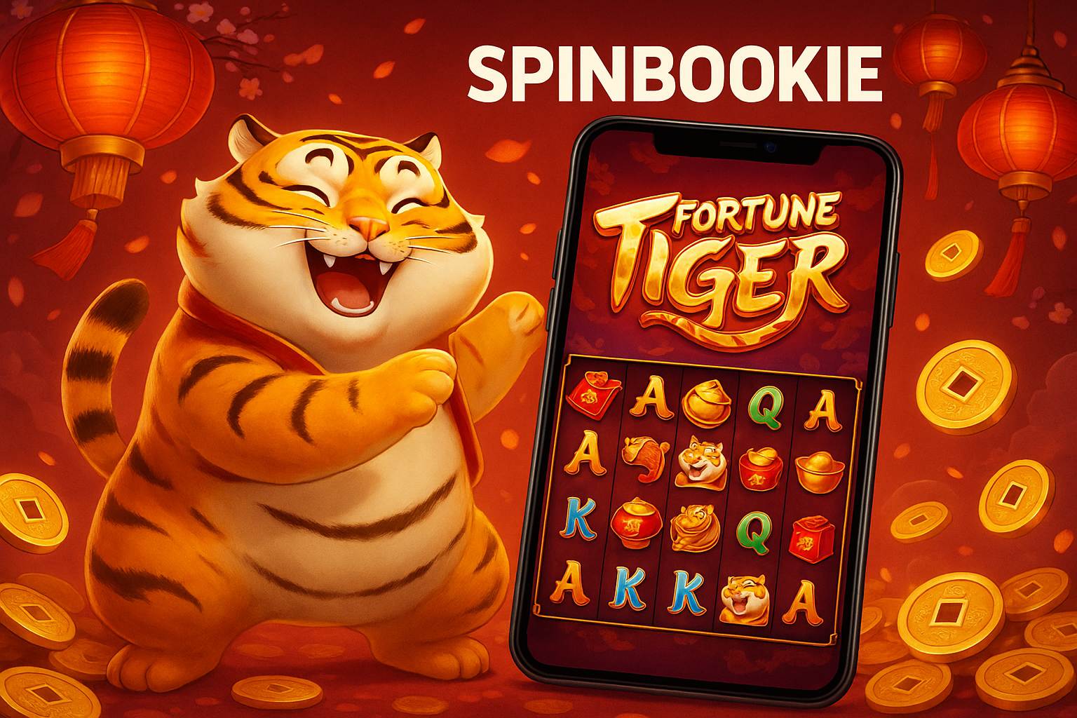 Fortune Tiger é um jogo imperdível no SPINBOOKIE Casino
