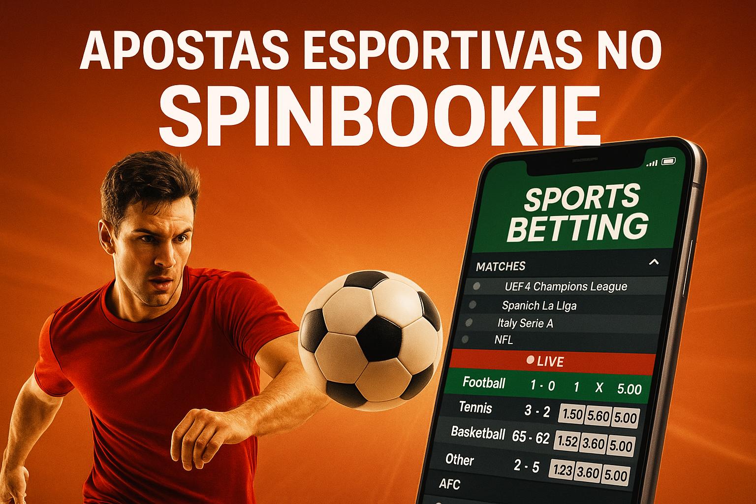 Apostas esportivas no cassino online SPINBOOKIE